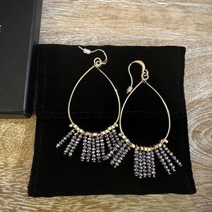 Saks Fifth Ave Beaded Statement Earrings